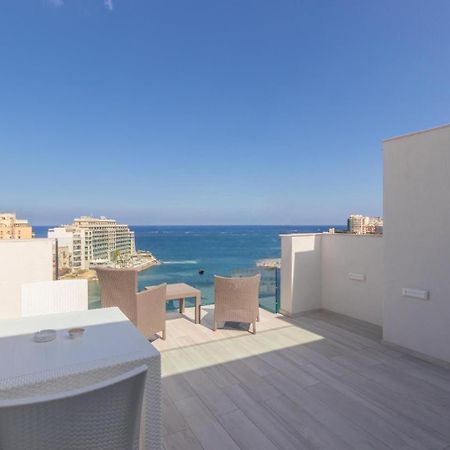 The Penthouse Apartment Saint Julian's Екстериор снимка