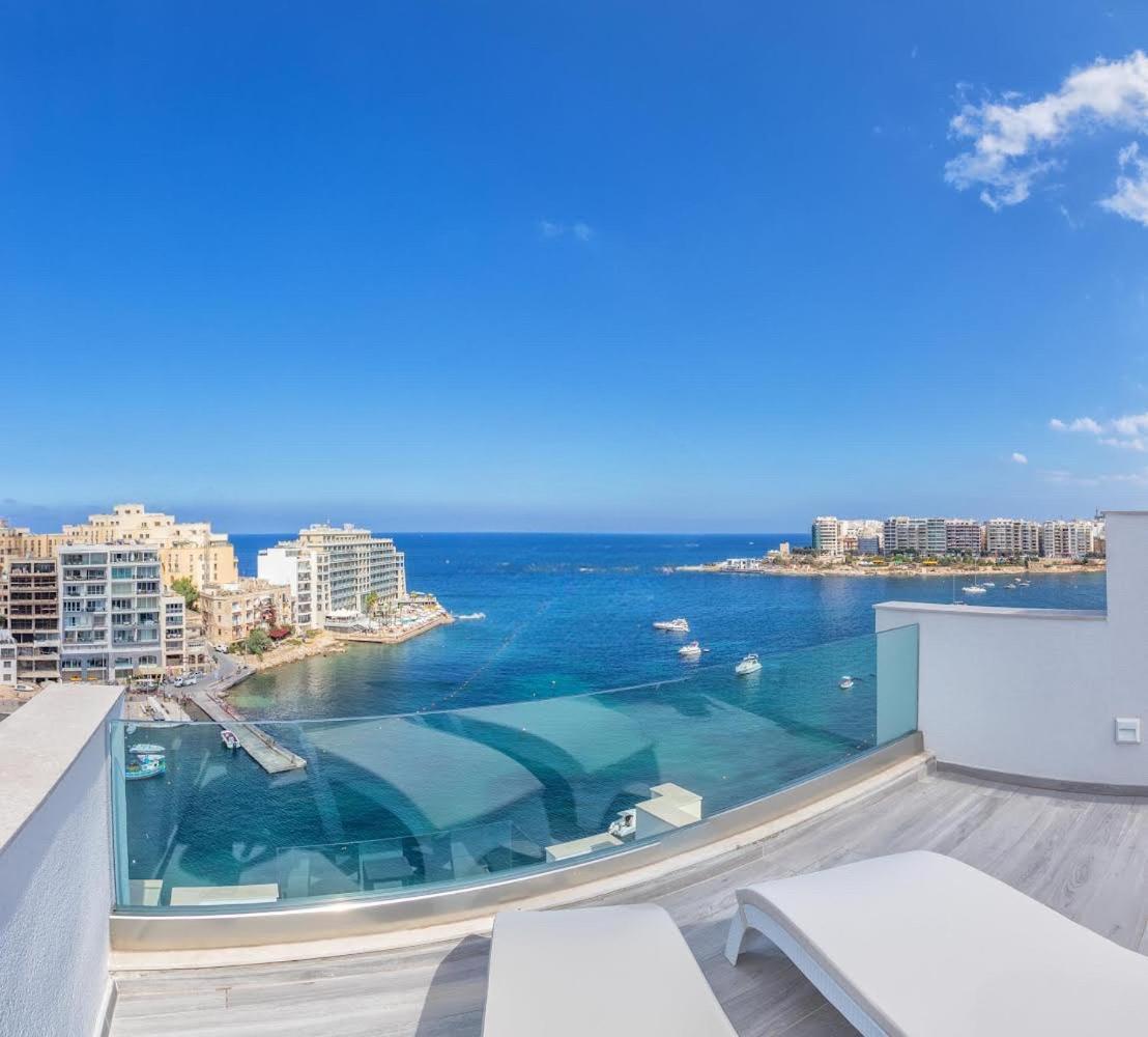 The Penthouse Apartment Saint Julian's Екстериор снимка